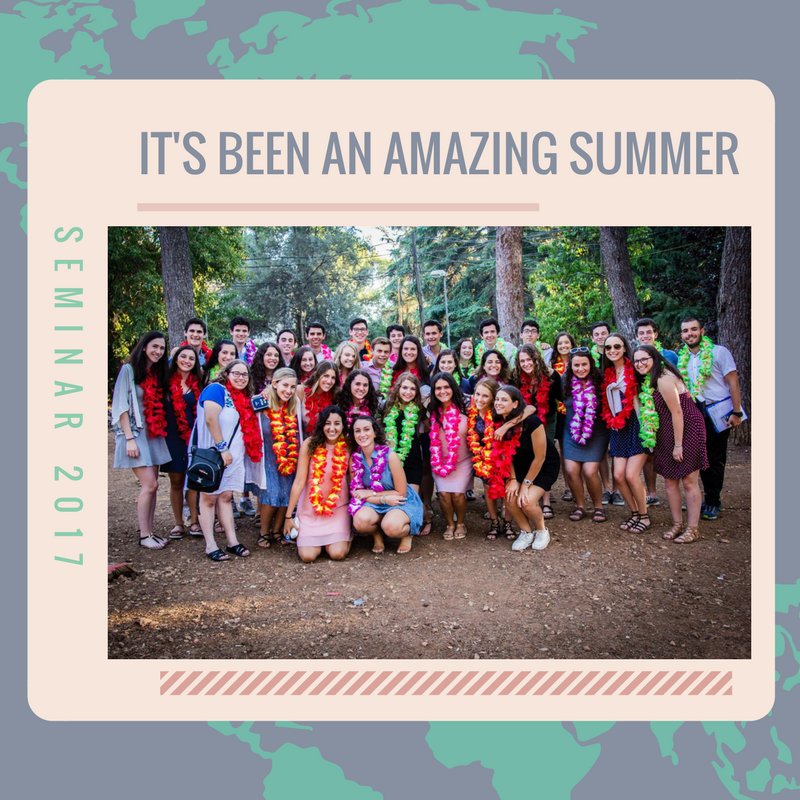 RamahSeminar's tweet photo. Seminar 2017! What a fantastic summer! We hope you had a great time - we sure enjoyed having you here! https://t.co/QsZIivvCuv