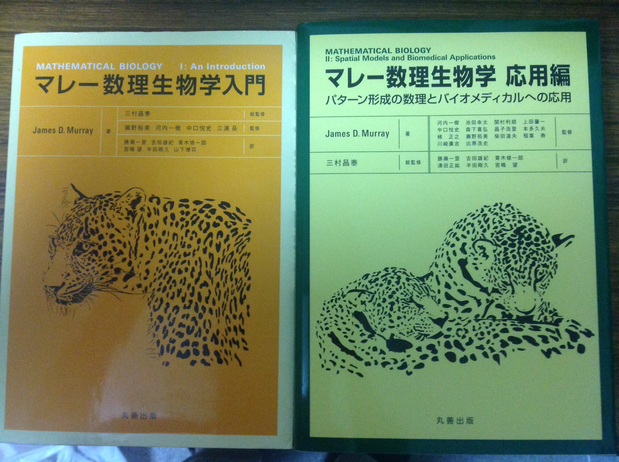 マレー数理生物学入門(品)
