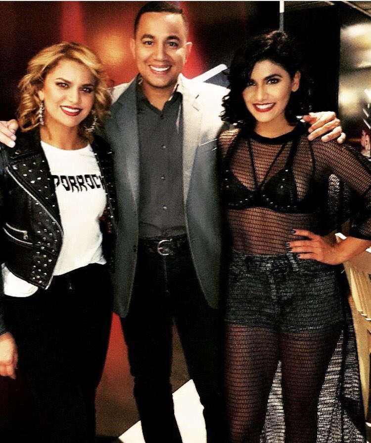 Con este par de auténticas, talentosas y bellas hermanas! <a href="/adrianalucia/">Adriana Lucía</a> @martinalapeligrosa Alguien me preguntó... instagram.com/felipepelaez