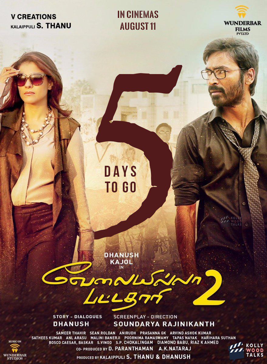 StudioFramesIn's tweet photo. #5DaysToGoForVIP2 🔥 #VIP2
@dhanushkraja - @KajolAtUN https://t.co/dwlfETMYb0