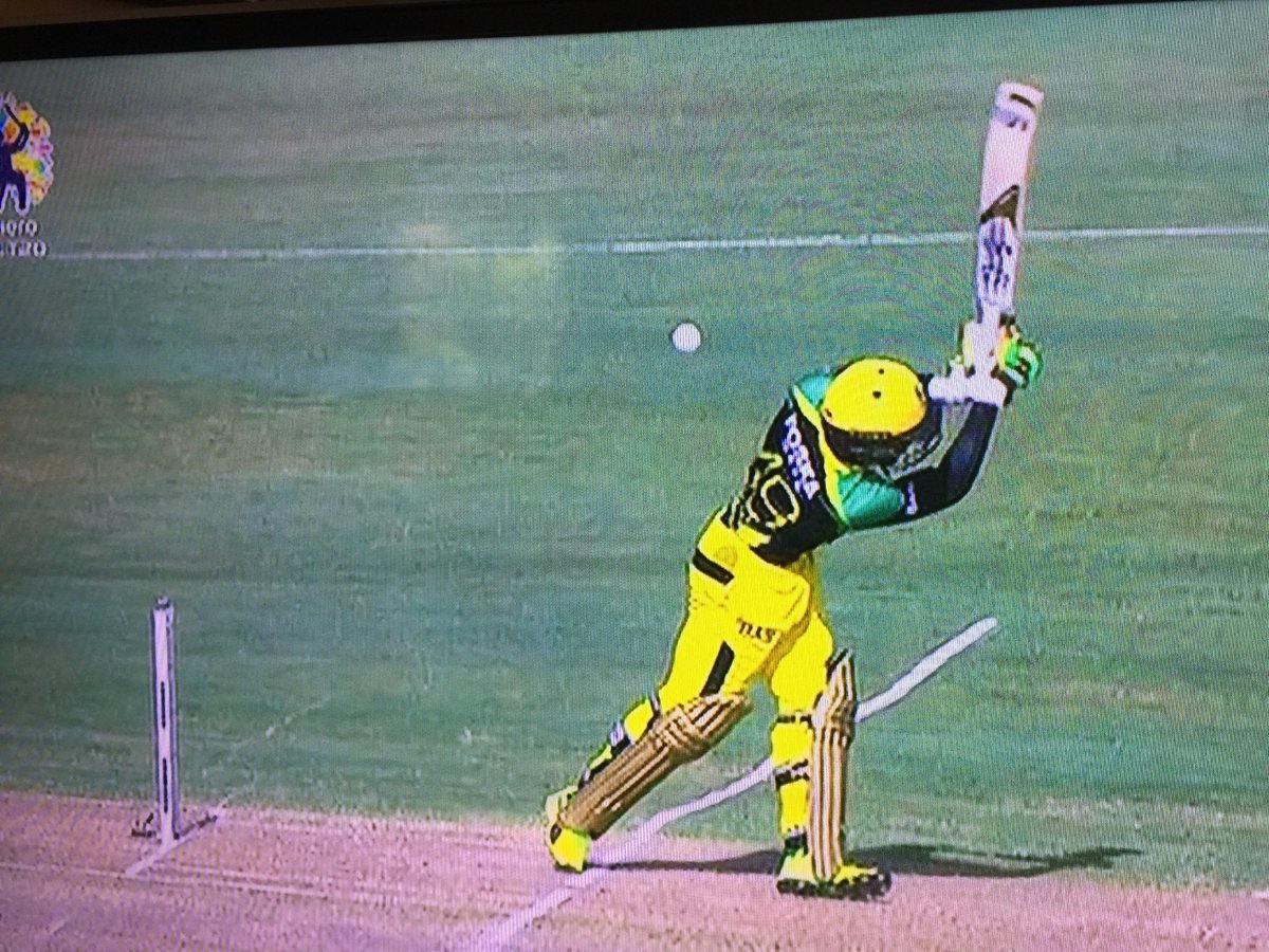 Andre McCarthy Jamaica Tallawahs 

15% off at msrcricketbats.co.uk