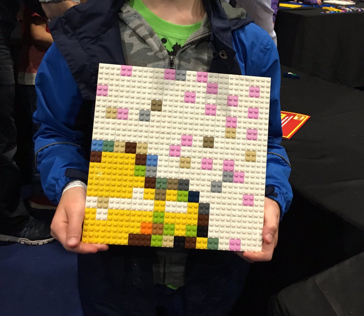 carrieenoble's tweet photo. #llmosaic  @legoshow @fairybricks https://t.co/qfuKLO6Egr