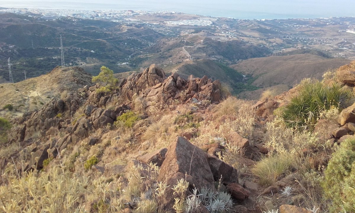 juanjo071's tweet photo. Hoy tenía ganas de 0-14 en #SierraBermeja Por parte del trazado de @TrailSBermeja los reales, Realillos, pinsaposbe infierno. https://t.co/0impmqorVp
