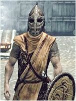 " Citizen." 
ºSaver of stolen sweet rolls
ºLooking out for lollygaging
ºParody 
Rt or I'll throw you in the Dragonsreach dungeon.