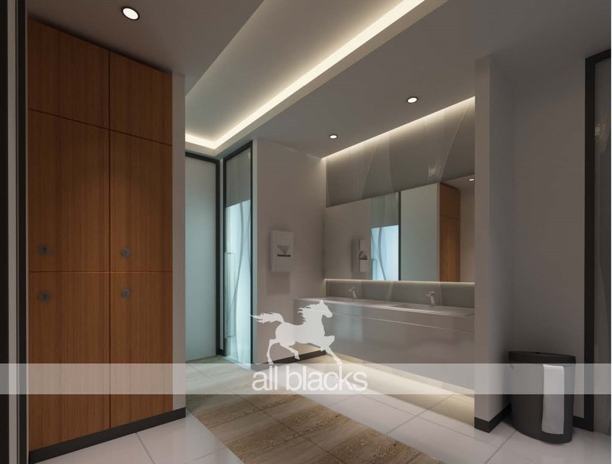 AllBlacksInt's tweet photo. bathroom at the SPA 
#bathroom #washroom #spa #furniture #mirror #floor #color #light #allblacksinteriors #uae #lebanon #newzealand #usa https://t.co/yN8Mbdv6t3