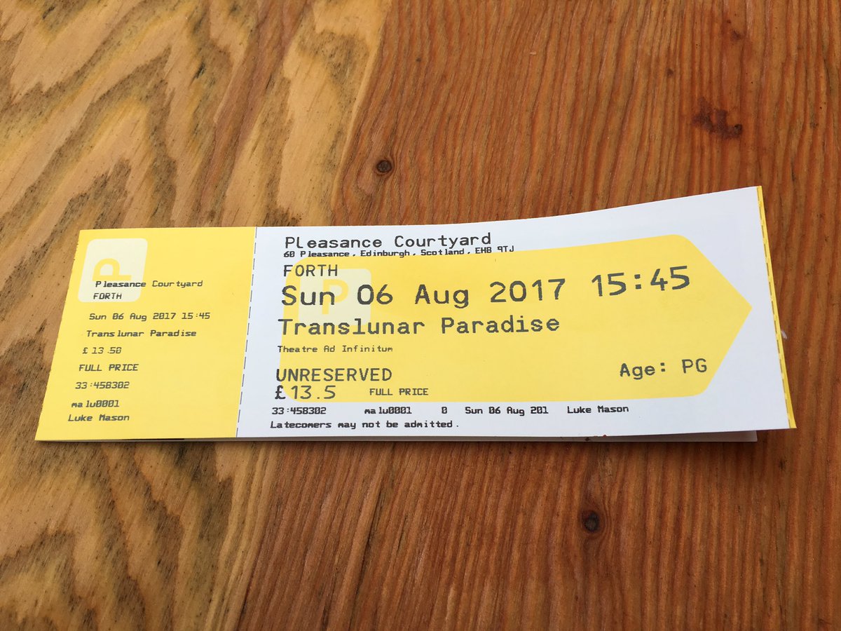 LukeMason2211's tweet photo. My first show of the @edfringe 😆 https://t.co/X9CnQIYp9n