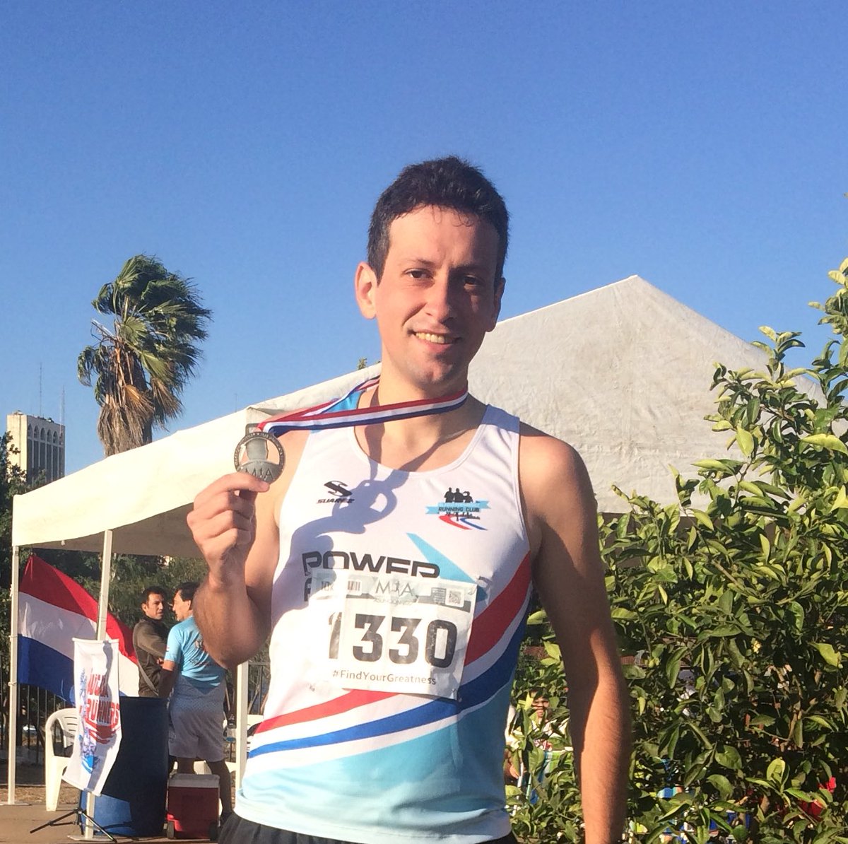 DIOCaraballo's tweet photo. Un sufrido 10k solo para no perderme la #MIA2017, la fiesta más importante del #runningpy
#FindYourGreatness #CorroPorPizza #CorroPorAsado https://t.co/yyFeeeyUJh