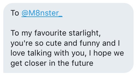 posistarlight's tweet image. ☆ @M8nster_ ☆