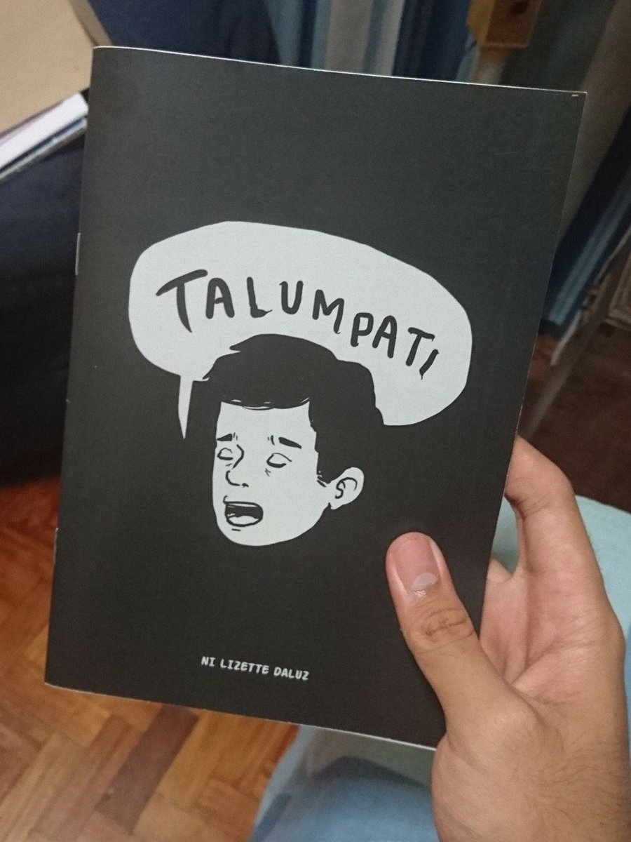 i first read this at @studiosoupMNL d day before indieket n i said to myself 'if I see this tomorrow I'm gonna buy it agad'