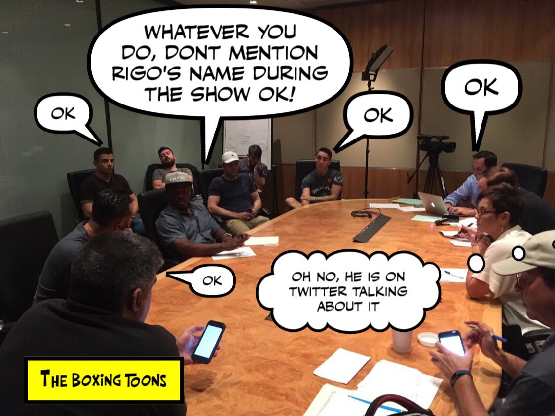 RigoElChacal305's tweet photo. Yesterday during the @espn meeting. https://t.co/mYGmQhE7mC