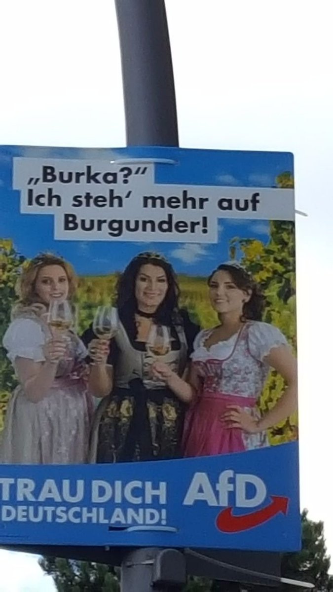 So besoffen kann man doch gar nicht sein, man!
