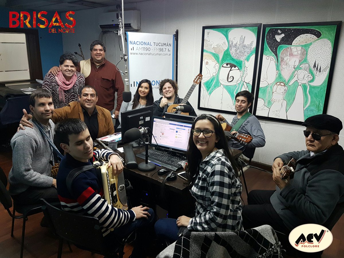[AHORA] <a href="/BrisasDelNort/">Brisas Del Norte</a> en <a href="/NacionalTucuman/">Radio Nacional Tuc</a> 98.7 mhz #Tucumán #Argentina <a href="/gabuar/">Gabriela Arias</a>
