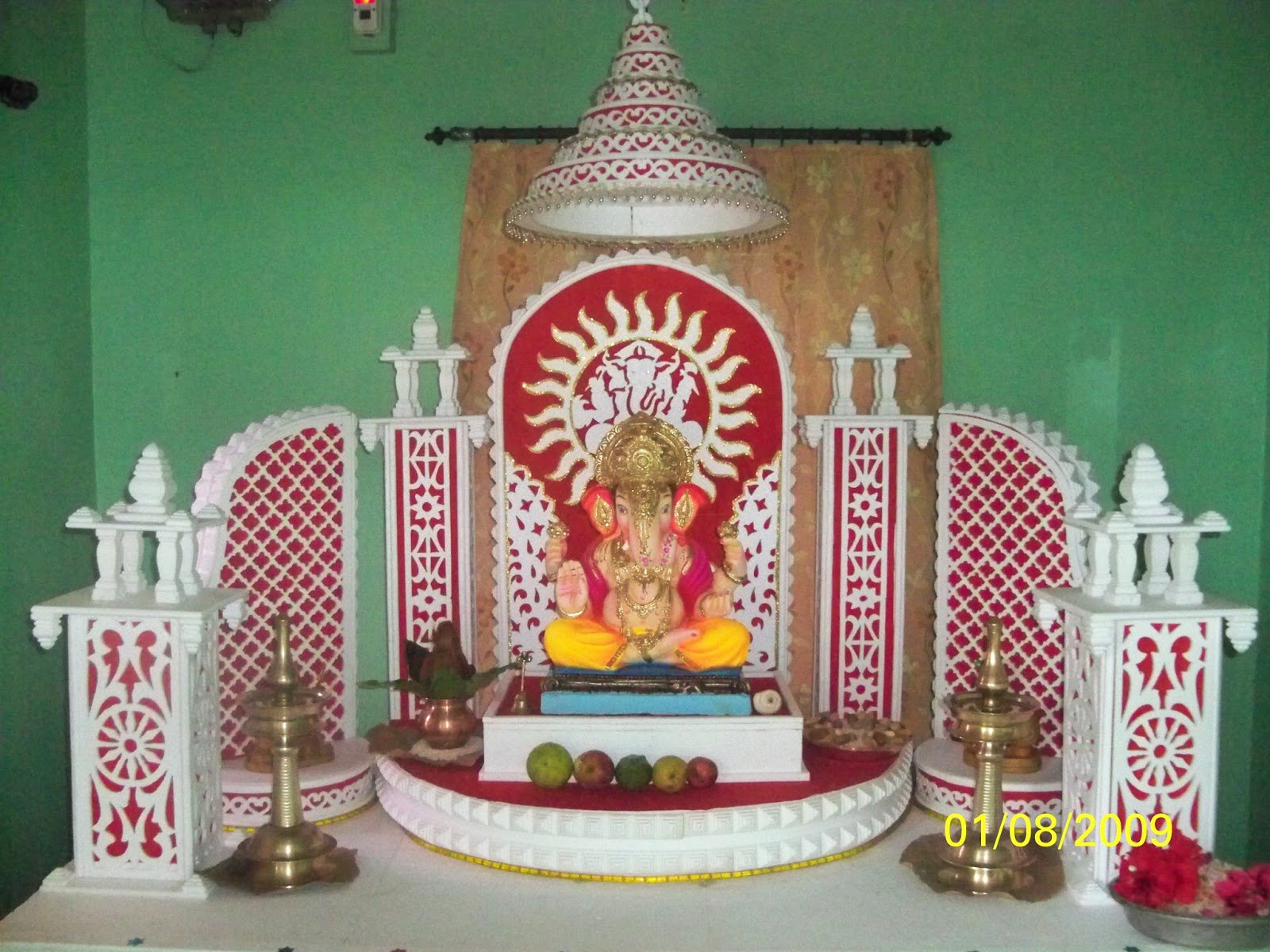 Ganpati bappa on X: "Ganpati decoration thermocol available in  differen..For more info visit... https://t.co/ADKKmBYgcA  https://t.co/xdfqoxK4Kl" / X