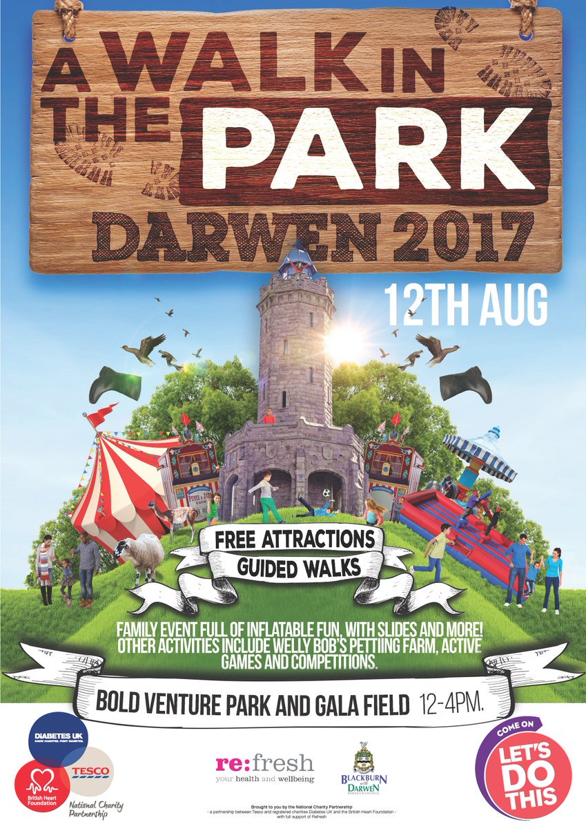Launch of 4 brand new walks through Bold Venture Park with free fun and games too! Saturday 12th August