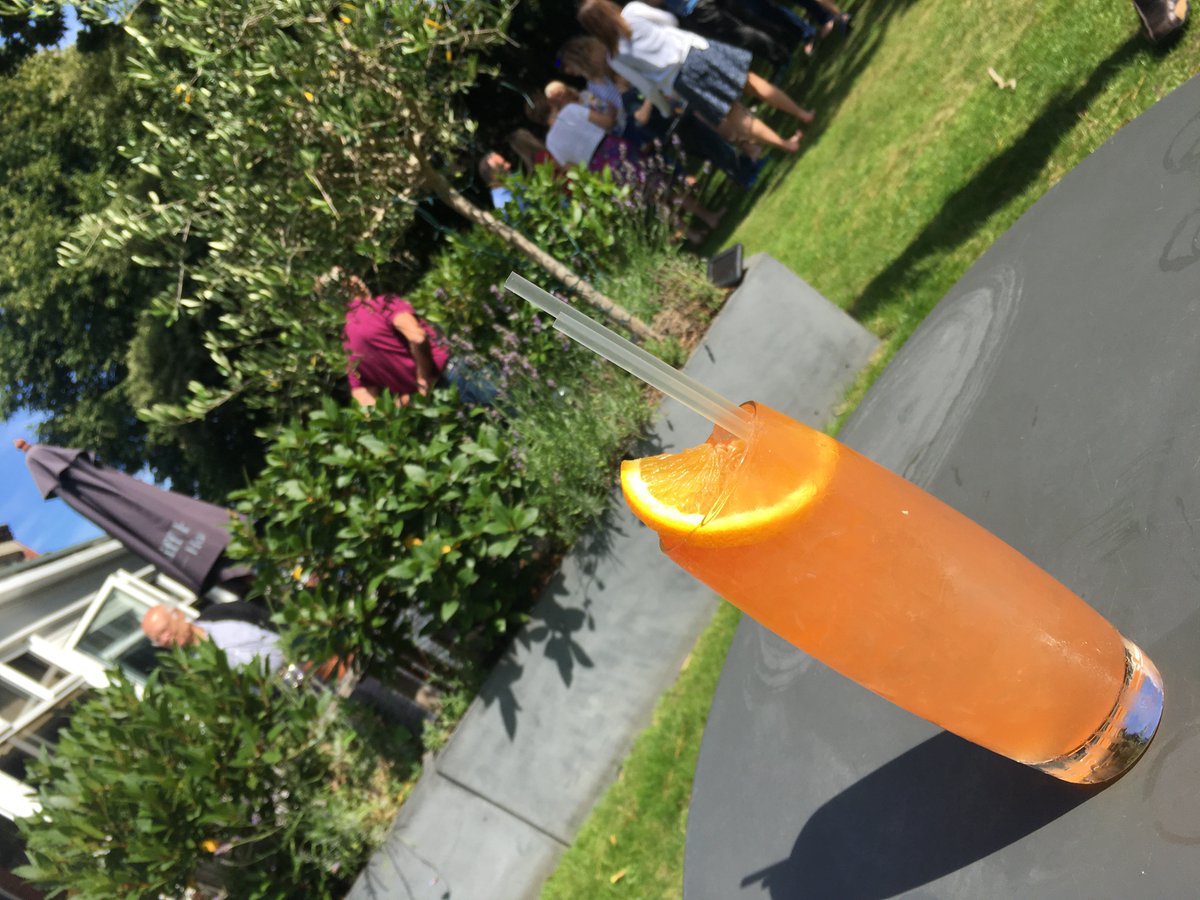 Happy Hour  <a href="/Cliffhse_hotel/">Cliff House Hotel</a> <a href="/southbournesea/">SouthbourneOnSea</a> every day from 5pm-7pm. Why not try our new #Cocktail of the Week, the #Zeca Spritz- #wildspritz