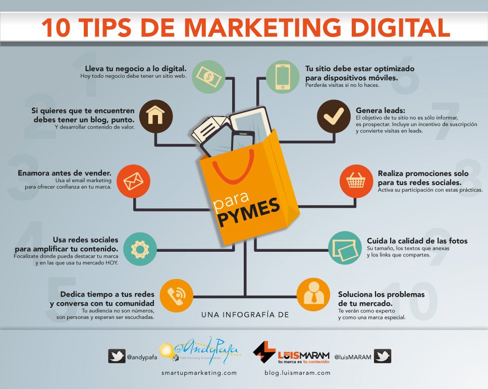 adveischool's tweet photo. 10 Tips de Marketing Digital https://t.co/vQNENOp0Rv