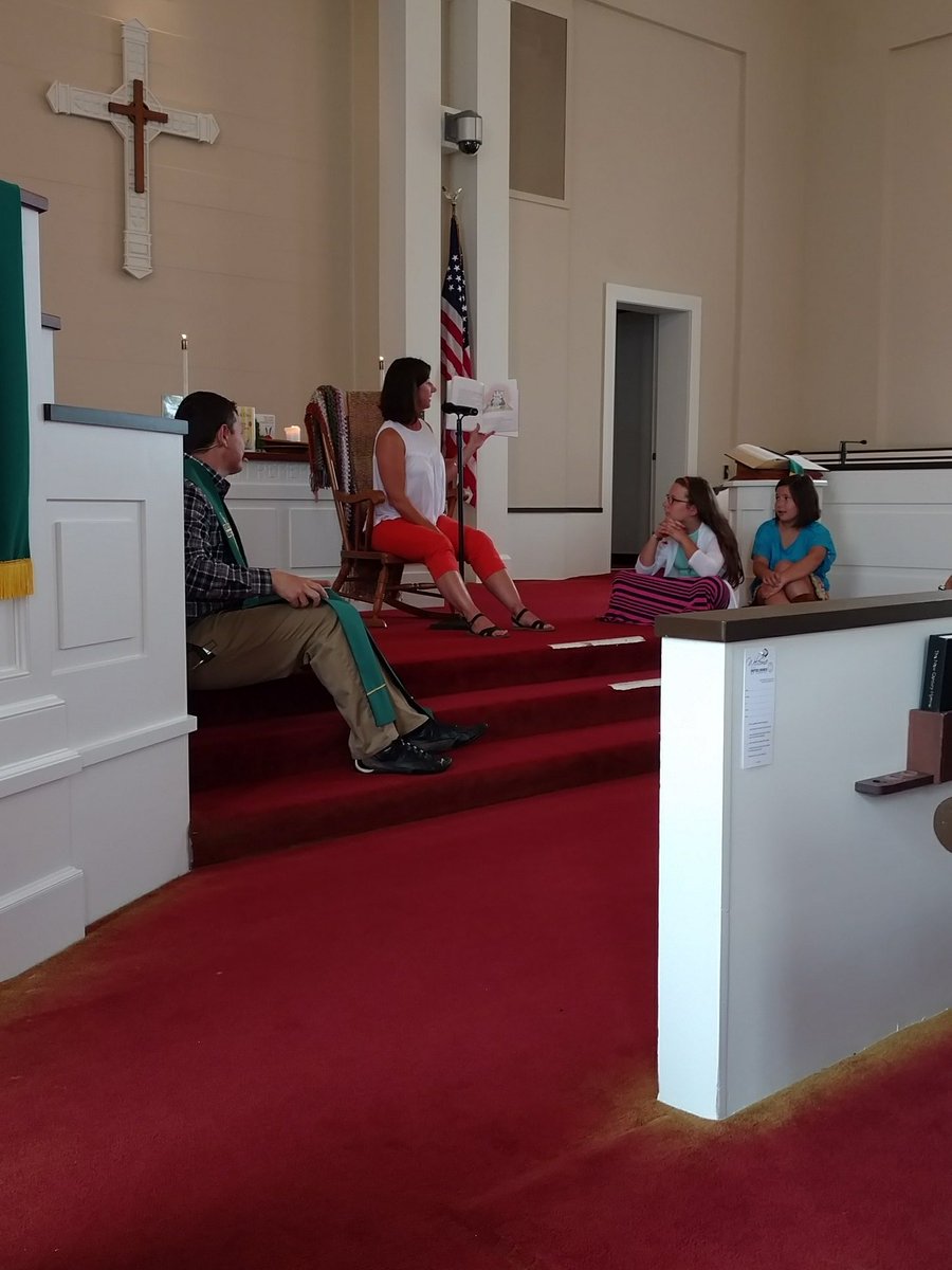 saxe83's tweet image. Storytime Children's Moment at Twinsburgh UCC #UCC #InspireReading