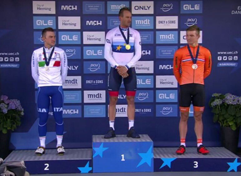 Our winner and podium 👏👏👏 Live press conference in our Facebook page in a few minutes #Euroroad17