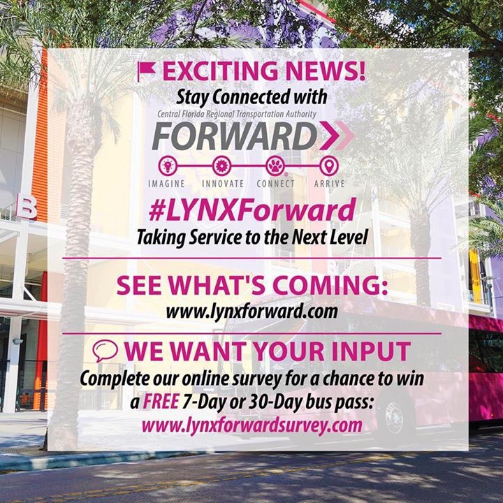 lynxbusorlando's tweet photo. We're taking service to the next level and we need your feedback! For more info visit: https://t.co/jc0k7KonMC #LYNXForward https://t.co/jpcbdcPVcE