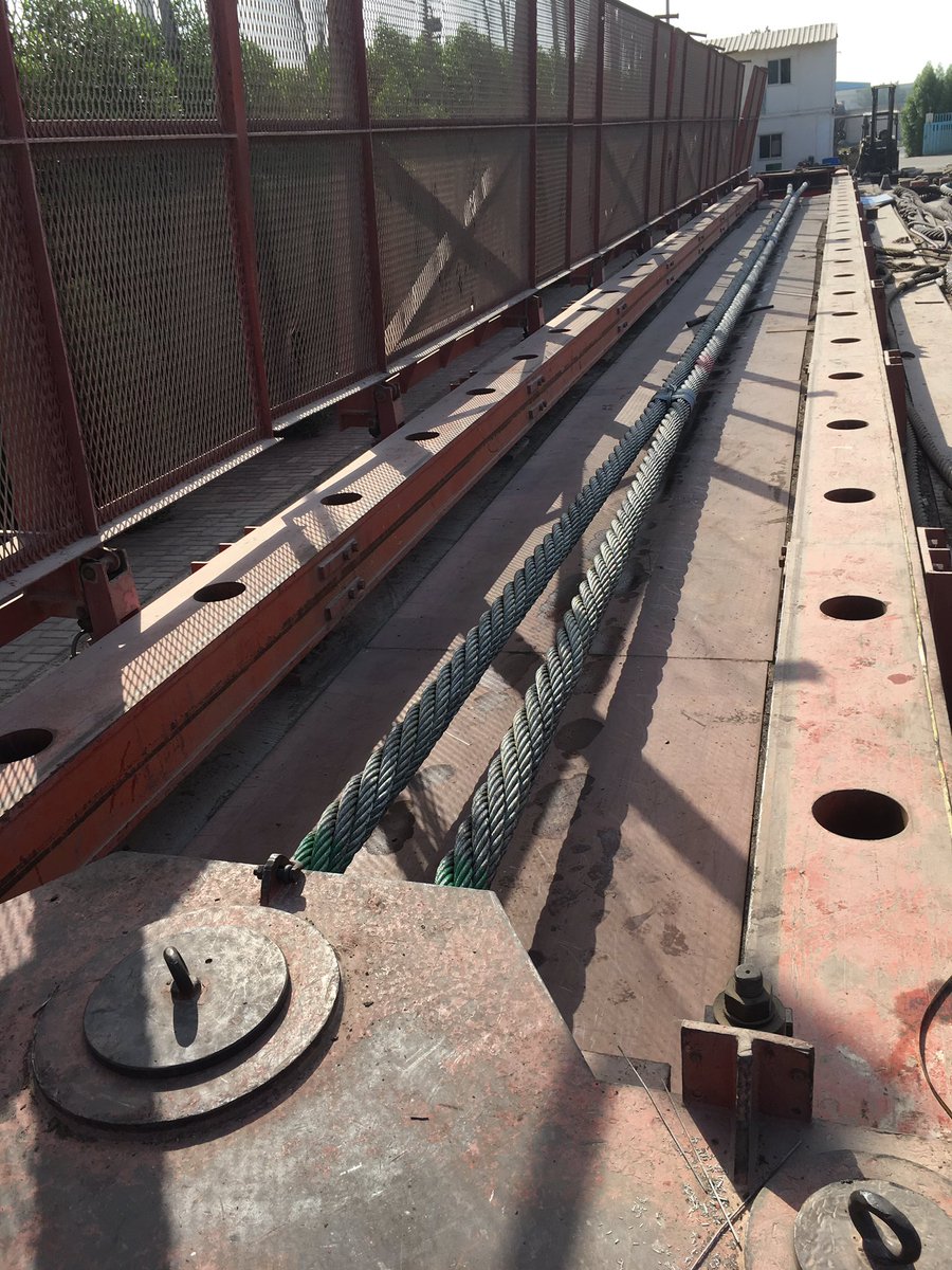 king_of_slings's tweet image. With a tolerance of just 75mm on length 38m, @ktl_offshore Middle East is the undisputed leader in precision engineered slings in the ME!