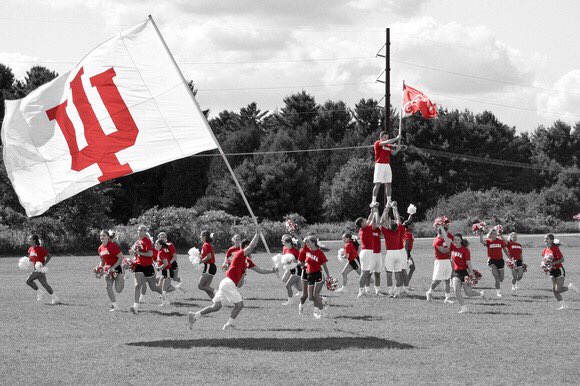 #IUcheer shares the best time out in college basketball - William Tell <a href="/UCAupdates/">UCA</a> college camp #chulavista GO <a href="/IUHoosiers/">Indiana Hoosiers</a> <a href="/IndianaMBB/">Indiana Basketball</a>