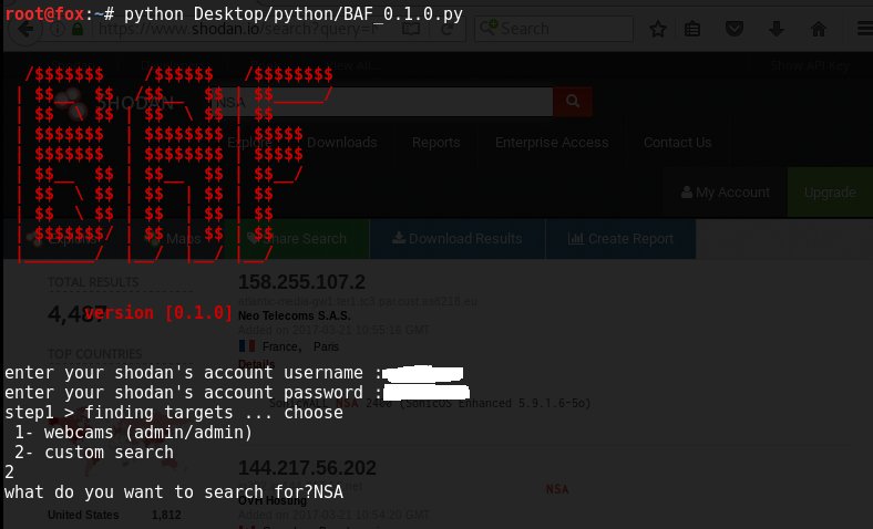 KitPloit's tweet image. BAF - Blind Attacking Framework goo.gl/VthuZv #BAF #CommonVulnerabilities #Framework #Hacking #IPS #Pentesting #Python #Shodan