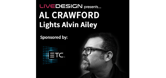 livedesignmag's tweet photo. Al Crawford talks lighting Alvin Ailey during live webcast Sept 26. Register for free now! #dancelighting https://t.co/dtwyISemAA https://t.co/OxRurARKy0
