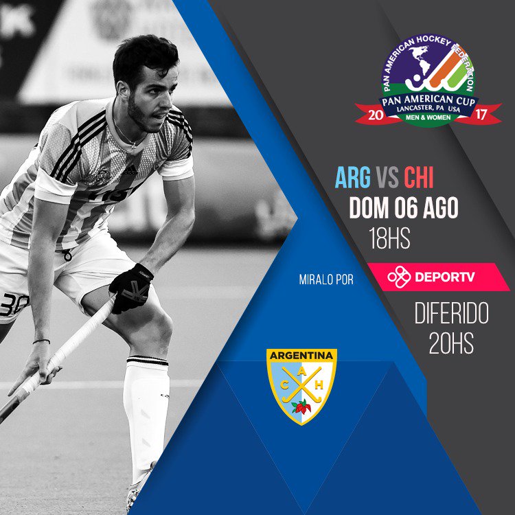 HOY 18hs, #LosLeones 🦁🇦🇷 vs Chile por la 2° fecha de la Copa Panamericana de Lancaster. (20hs, 📺en diferido por <a href="/canaldeportv/">DEPORTV</a>)