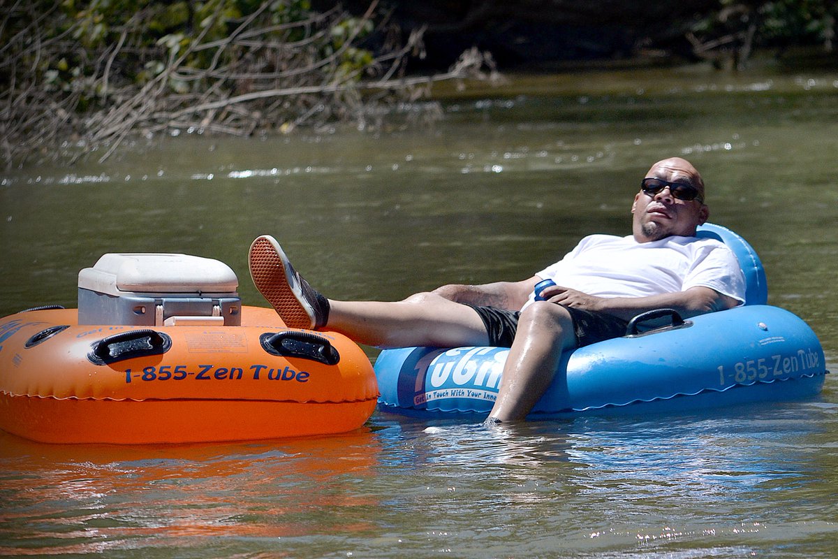 FrenchBroadPix's tweet photo. Keeping it cool on the water @zentubing  - It's been a while since any pix, but back at it this weekend!
https://t.co/IR3W9mEJi6 https://t.co/pJvdisQTOG