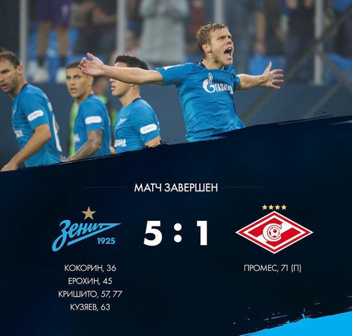 robymancio's tweet photo. What great night for us!I want to thank the fans for their support. #GoZenit
Che grande serata per noi!Grazie ai tifosi per il loro sostegno https://t.co/kow4vYOn7U
