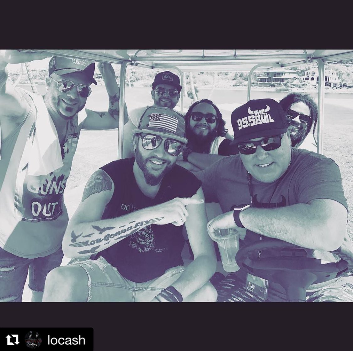 @LOCASHmusic is at #CountryInTheCove! #ilovethislife #955thebull