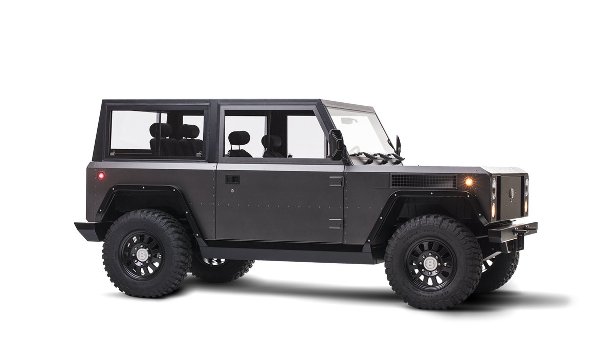 Momo_Cars's tweet photo. The Bollinger Truck! All-Electric with a 200 Mile distance on a single charge! ($60,000 to start) #TheFuture #TeamMomo https://t.co/It8KLGc40D