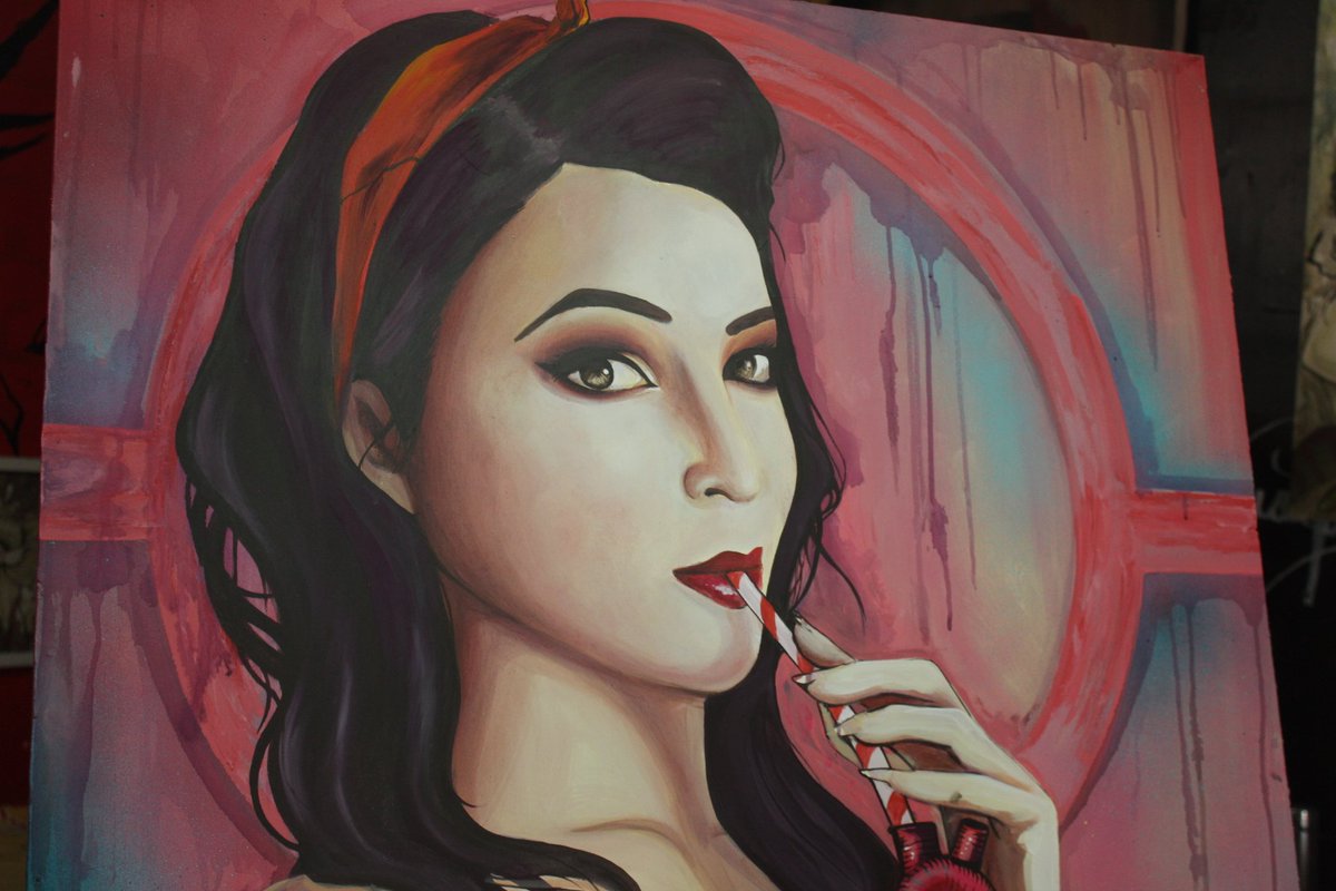 snfoto_mx's tweet photo. Ayer estuvimos con Make, Grafitero en #Chimalhuacán quien participará en la Expo "Sangre de MI Pueblo" el próximo 19 en #LaLagunilla https://t.co/eyxCE8a0ry