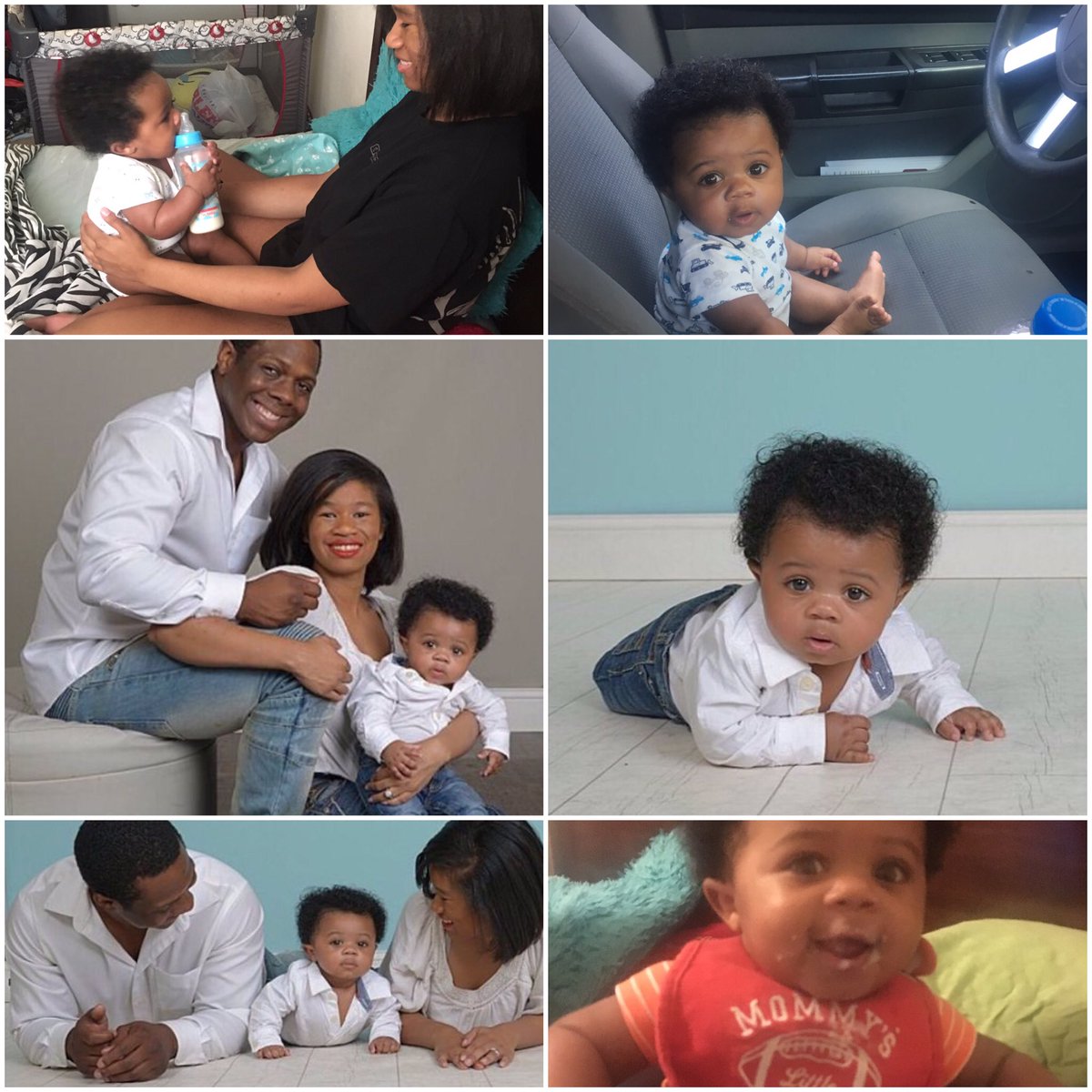 JoJosM0mmy's tweet photo. Our little prince is 6 months👑 #HalfWayThere #BabyDriver #HoldingHisBottle #GettingIntoEverything #TheyMakeBabySkinnyJeans https://t.co/V7LSLNLpmM