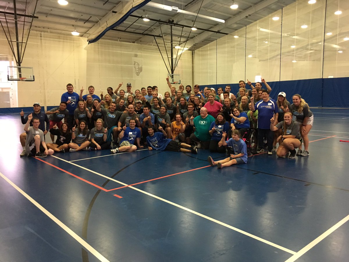 stkateswildcats's tweet photo. A fun morning playing unified sports at the MIAC Leadership Conference. #MIACLead https://t.co/onDMY0WZVx