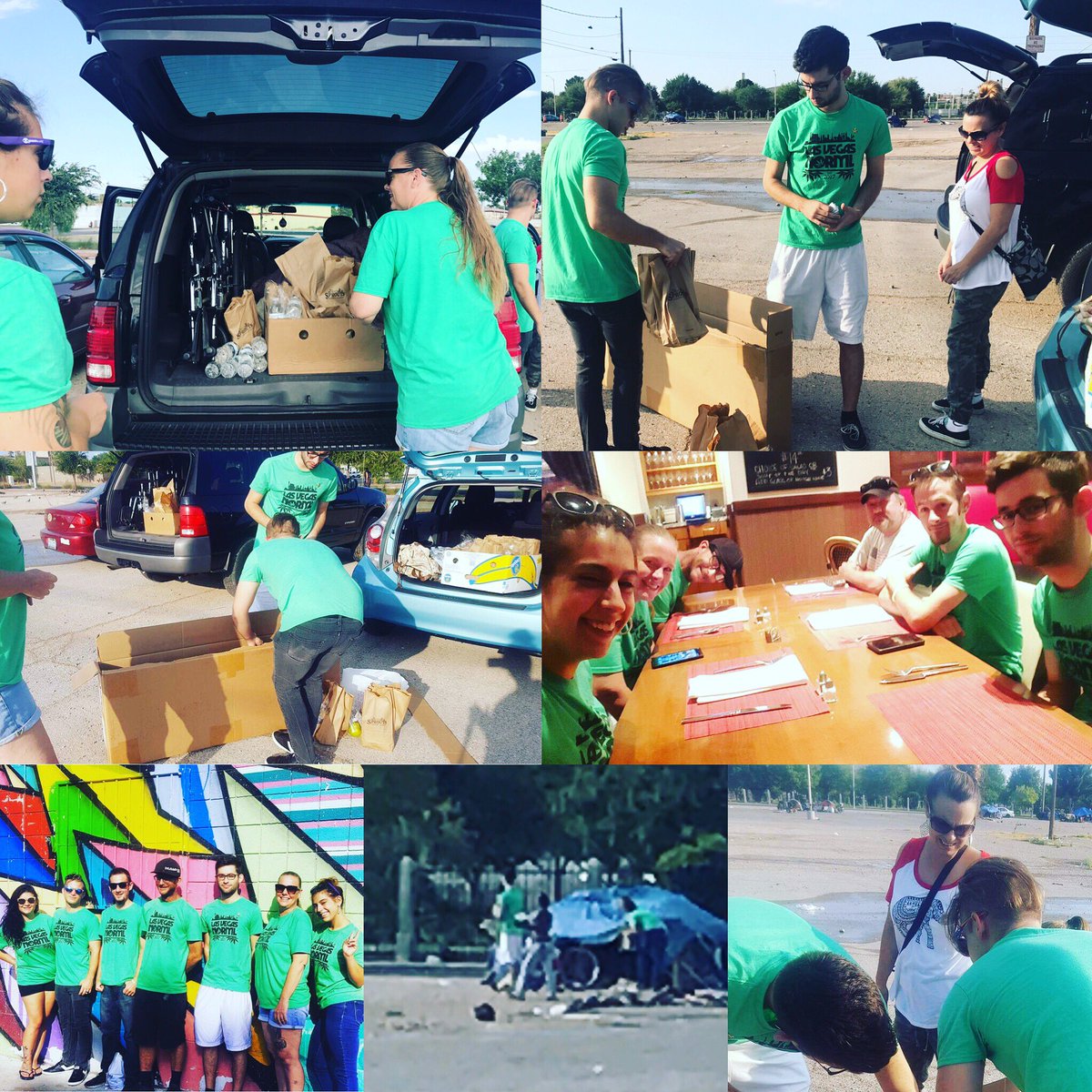 LasVegasNORML's tweet photo. @lasvegasnorml started #SundayFunday with a bit of giving back in #DTLV #MMJNV #LVNORML https://t.co/exXFSDXd2m