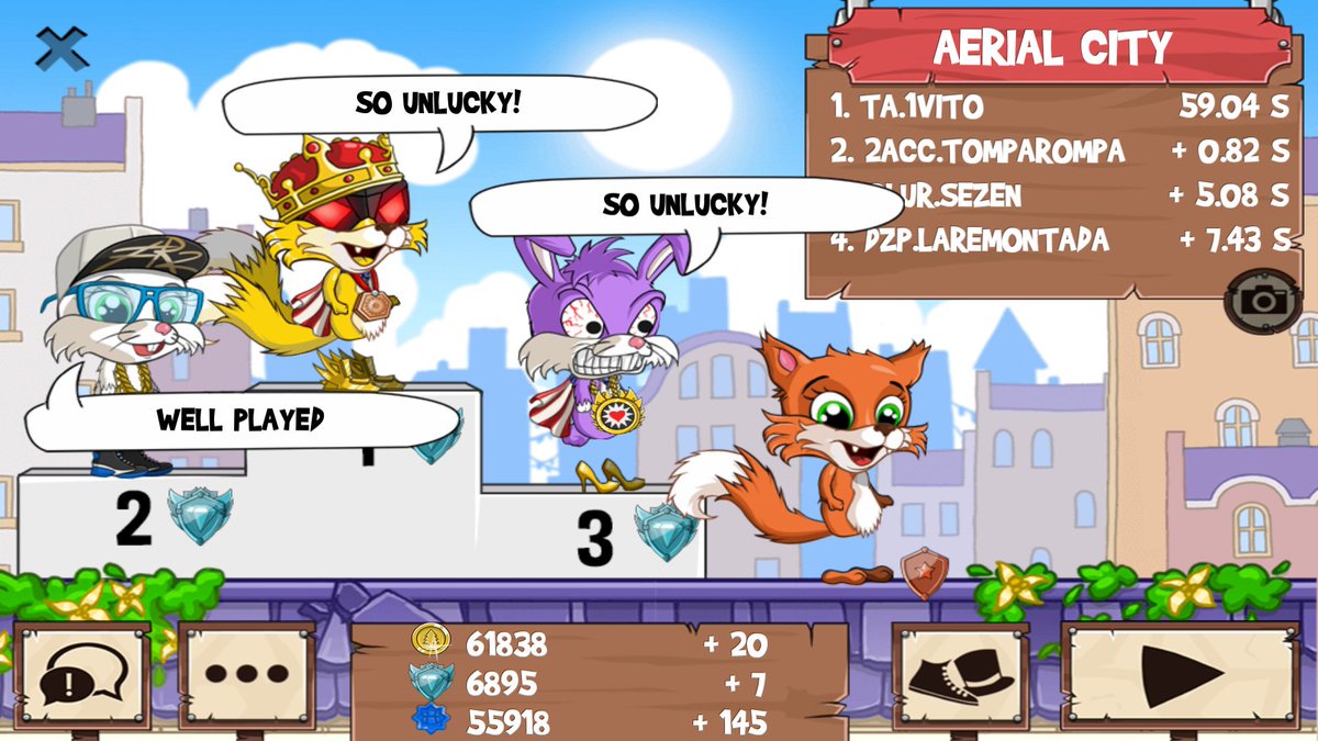 S3Z3NNN's tweet photo. I just played a golden fox! #funrun2 #1VITO #TompaRompa #Laremontada https://t.co/dwGkQpkZul