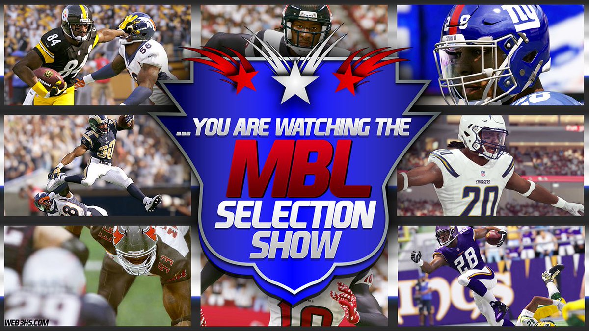 TheBomberLeague's tweet photo. Madden18 Team Selection for Madden Bomber League is TONIGHT! Tune into @MBLNetwork at 6pm EST for all the action! #FranchiseNation #Madden18 https://t.co/wz71w3cnKk