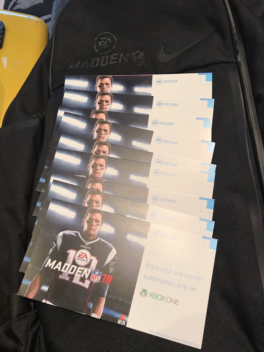 bateson87's tweet photo. RT and follow @EAMaddenNFL to be in with a chance of winning 1x @EAAccess subscription! #Madden18 https://t.co/71Xau9fzWf
