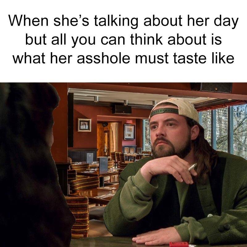 SwingfromtheHip's tweet image. I'm listening, I swear. 😈 #meinanutshell