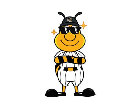 NBBeesSting's tweet photo. I WON THE MASCOT RACE!!!!! https://t.co/jbhwIZtGoQ