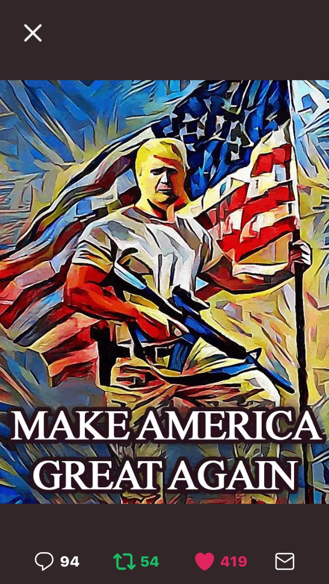 covfefe_c's tweet photo. @MonaFishman 's New Song FOR @POTUS
#MAGA #Covfefe
#AmericaLovesDonaldTrump β€οΈ Featuring #VeryFakeNews β
πͺβοΈπhttps://t.co/T5VoO1zj4O https://t.co/EJd743BeAL
