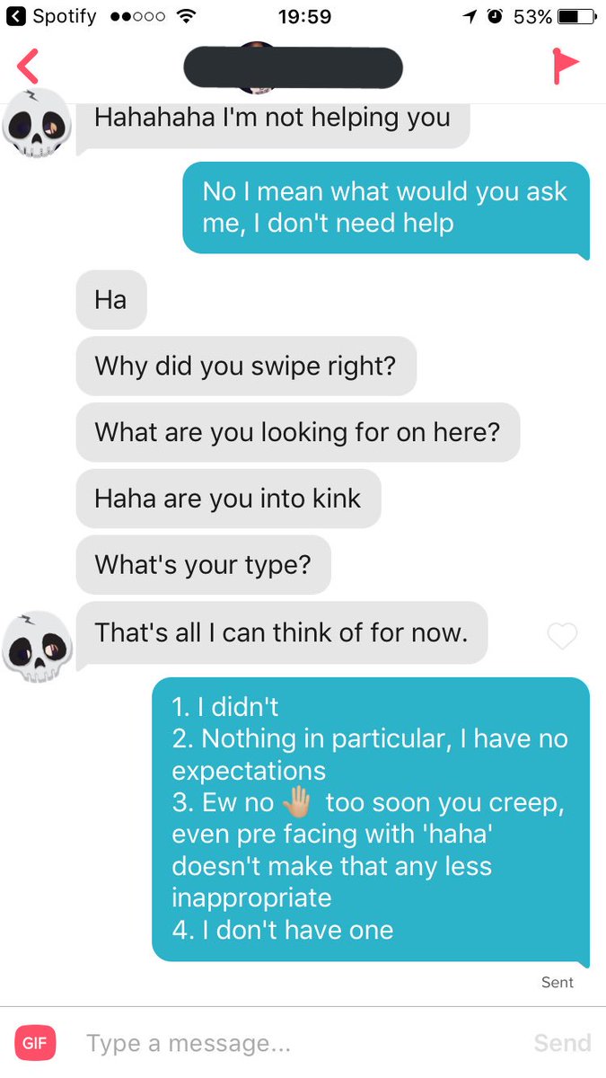 ConvosWithTrash's tweet photo. In what other life situation is it appropriate to ask this after an hour? #LiveTweeting this one, stay tuned. https://t.co/c07O4ZzPRv
