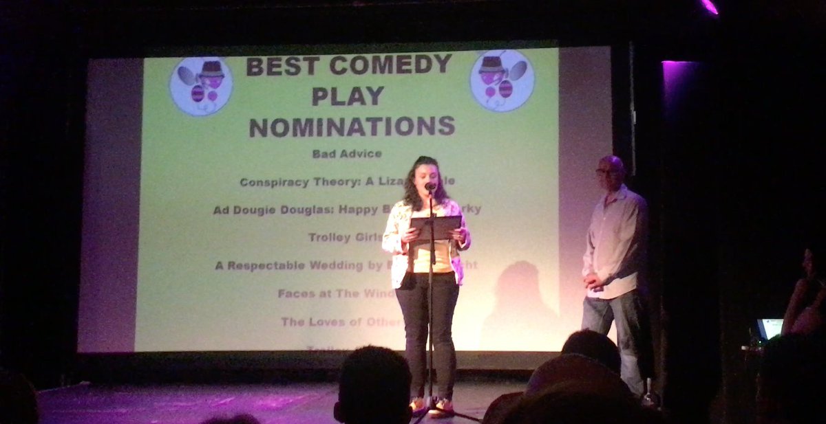 rickymacross's tweet photo. My first experience participating in the Greater Manchester Fringe Play. #BadAdvice nominated for best Comedy, Drama and Newcomer #gmfringe https://t.co/vPdnvzTGMY