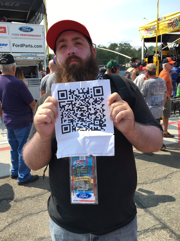 Please help this man #NASCAR