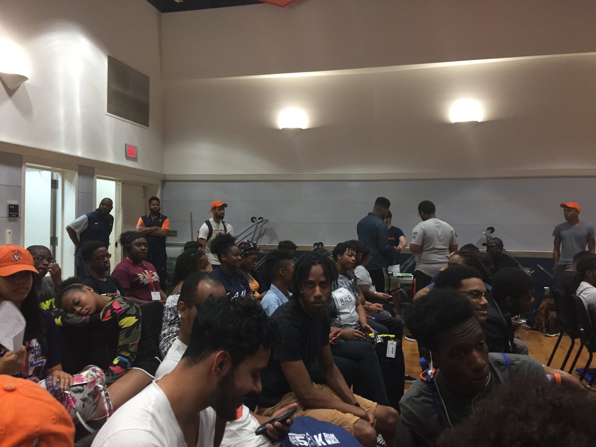 Full band meeting going on now in the band room!