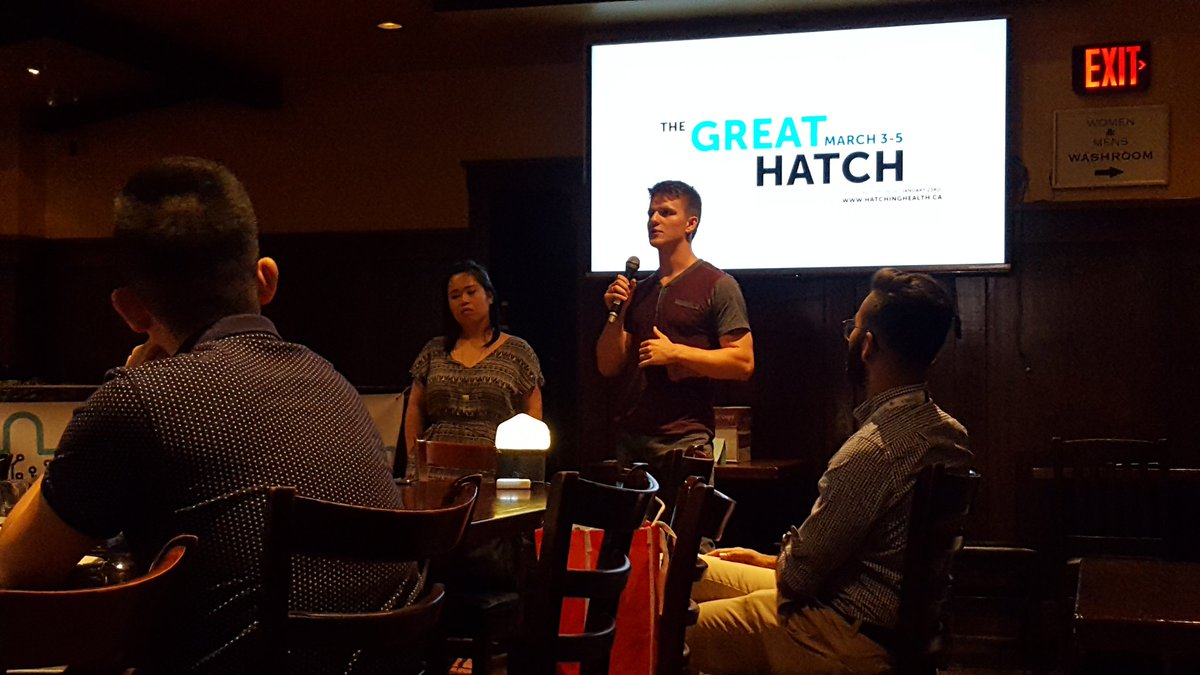 hatchinghealth's tweet photo. Jack and Lily giving the #HatchingHealth community an update on all of BeLeaf's progress. They took home the People's Choice Award and $500! https://t.co/lEnNJp6GFD