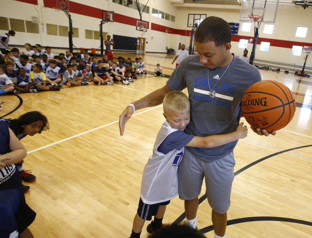 Birthday hugs.

to wish Mavs guard a HAPPY BIRTHDAY!! 