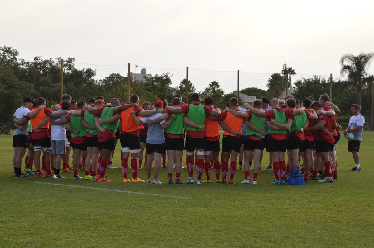 Solid day's work to kick-off the warm weather training camp. Plenty more to come this week 👊