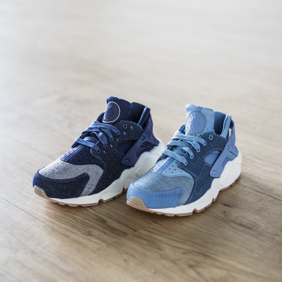 nike huarache denim